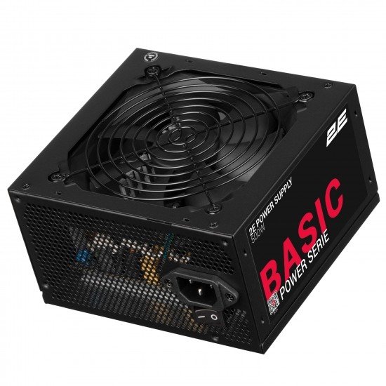 2E Блок питания 2E BASIC POWER (500W), 230V, 80%, APFC, 120мм, MB(20+4), CPU(4+4), 4xSATA, 2xPCIe(6+2), 2E Блок питания 2E BASIC POWER (500W), 230V, 80%, APFC, 120мм, MB(20+4), CPU(4+4), 4xSATA, 2xPCIe(6+2),