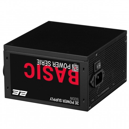 2E Блок питания 2E BASIC POWER (500W), 230V, 80%, APFC, 120мм, MB(20+4), CPU(4+4), 4xSATA, 2xPCIe(6+2), 2E Блок питания 2E BASIC POWER (500W), 230V, 80%, APFC, 120мм, MB(20+4), CPU(4+4), 4xSATA, 2xPCIe(6+2),
