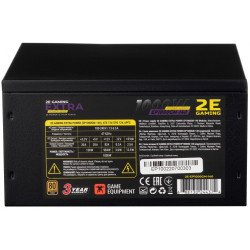 2E Блок питания 2E EXTRA POWER (1000W), 110-240V, >90%, 80+Gold, APFC, 140мм, MB(20+4), CPUx2(4+4), 6xS