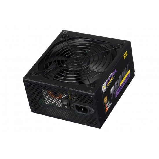 2E Блок питания 2E EXTRA POWER (750W), 110-240V, >85%, 80+Gold, APFC, 140мм, MB(20+4), CPU(4+4), 6xSATA