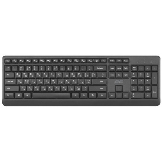 2E Клавиатура 2Е KS220 WL Black