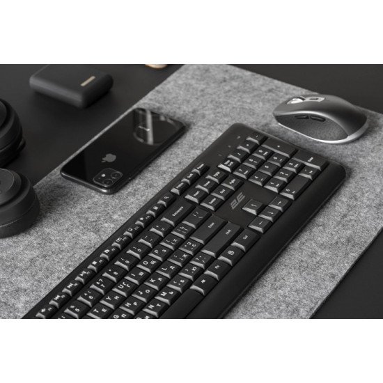 2E Клавиатура 2Е KS220 WL Black