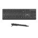 2E Клавиатура 2Е KS220 WL Black