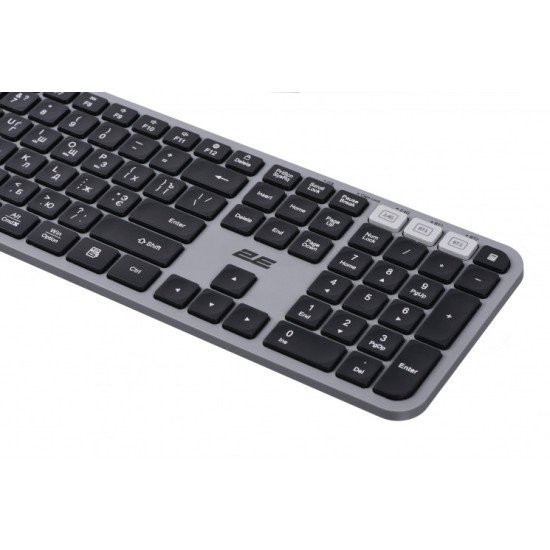 2E Keyboard 2E KS240 WL BT Gray