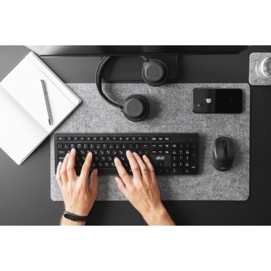 2E Keyboard 2E KS260 WL BT Black EN/UA