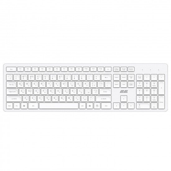 2E Keyboard 2E KS260 WL BT White 2E Keyboard 2E KS260 WL BT White
