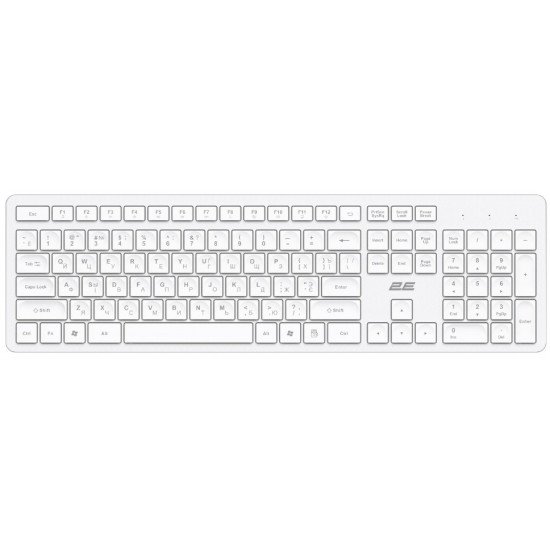 2E Keyboard 2E KS260 WL BT White 2E Keyboard 2E KS260 WL BT White