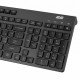 2E Беспроводная клавиатура 2E Keyboard membrane KS280 120key, WL/BT, EN/UK/RU, silent, black-grey 2E-KS280WBGR_AK