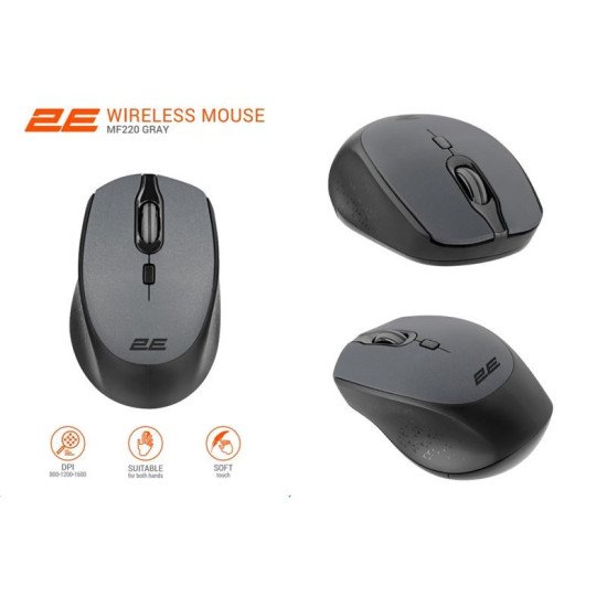 2E Мышь 2Е MF220 WL Grey