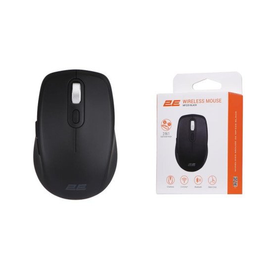 2E Mouse 2E MF225 Silent WL BT Black