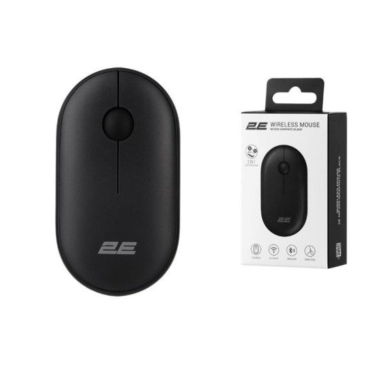 2E Mouse 2E MF300 Silent WL BT Graphite black