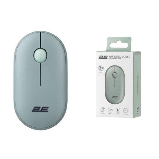 2E Mouse 2E MF300 Silent WL BT Ashen green