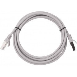 2E Patch cord  2E Cat 5e,FTP,RJ45, 26AWG ,7/0.16 Cu, 3.00 m, LSZH,Grey