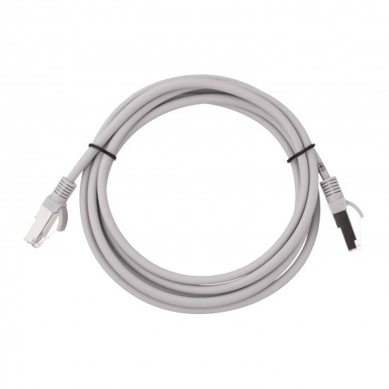 2E Patch cord  2E Cat 5e,FTP,RJ45, 26AWG ,7/0.16 Cu, 3.00 m, LSZH,Grey