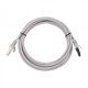 2E Patch cord  2E Cat 5e,FTP,RJ45, 26AWG ,7/0.16 Cu, 3.00 m, LSZH,Grey