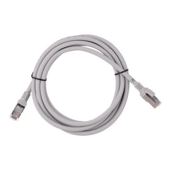 2E Patch cord  2E Cat 5e,FTP,RJ45, 26AWG ,7/0.16 Cu, 3.00 m, LSZH,Grey