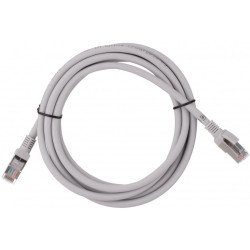 2E Patch cord  2E Cat 6,FTP,RJ45, 26AWG ,7/0.16 Cu, 3.00 m, LSZH,Grey