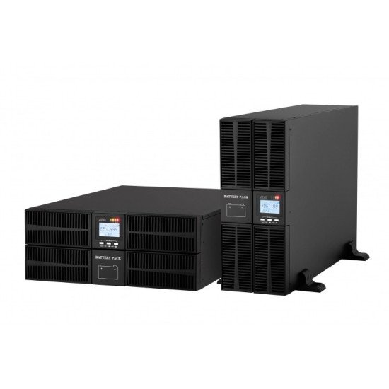 2E ИБП 2E SD6000RT, 6kVA/6kW, RT4U, LCD, USB, Terminal in&out