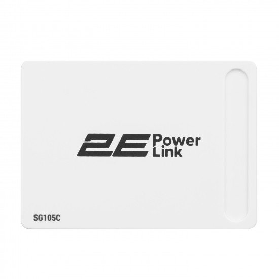 2E Коммутатор 2E PowerLink SG105C 5xGE, Гигабитный, неуправляемый, десктоп