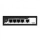2E Коммутатор 2E PowerLink SP401F 4xFE PoE+, 1xFE Uplink, 55Вт, неуправляемый