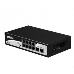 2E Коммутатор 2E PowerLink SP802F 8xFE PoE+, 2xFE Uplink, 96Вт, неуправляемый