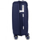 2E SIGMA Plastic suitcase small 4 wheels dark blue 2E-SPPS-S-NV