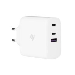 Сетевое зарядное устройство 2Е Wall Charger 3xUSB GaN 65W белый Сетевое зарядное устройство 2Е Wall Charger 3xUSB GaN 65W белый