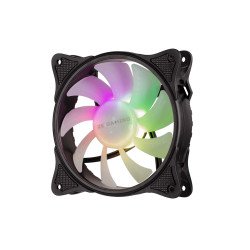 2E GAMING Корпусной вентилятор F120IR-ARGB 120мм, 3pin fan, 3 pin +5V Aura, белые лопасти, черная рамка, inner LED 2E GAMING Корпусной вентилятор F120IR-ARGB 120мм, 3pin fan, 3 pin +5V Aura, белые лопасти, черная рамка, inner LED