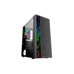 2E GAMING Компьютерный Игровой Корпус SPERO 1*120мм стекло (боковая панель) черный 2E GAMING Компьютерный Игровой Корпус SPERO 1*120мм стекло (боковая панель) черный