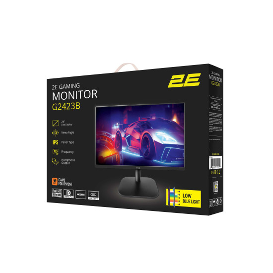 2E Gaming Монитор LCD 23.8" G2423B HDMI DP Type-C IPS 165Hz 1ms FreeSync