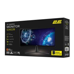 2E Gaming Монитор LCD 34" G3422B 2xHDMI DP MM VA 3440x1440 165Hz 1ms sRGD99% CURVED FreeSync HAS