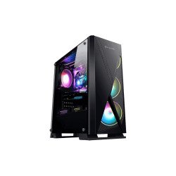 2E GAMING Компьютерный Игровой Корпус CONDOR 3*120мм стекло (боковая панель) черный 2E GAMING Компьютерный Игровой Корпус CONDOR 3*120мм стекло (боковая панель) черный