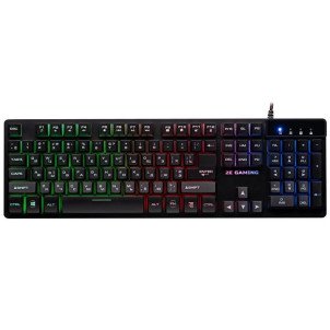 2E Gaming Keyboard KG280 LED USB Black