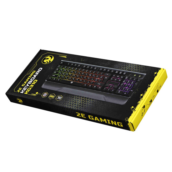 2E GAMING Клавиатура игровая KG310 LED USB Black