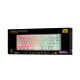 2E GAMING Клавиатура беспроводная игровая KG360 RGB 68key USB White Ukr