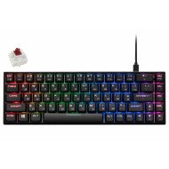 2E GAMING беспроводная клавиатура игровая KG370 RGB 68 KEY GATERON BROWN SWITCH BLACK