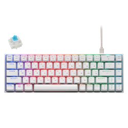 2E GAMING беспроводная клавиатура игровая KG370 RGB 68 KEY GATERON BLUE SWITCH White