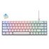 2E GAMING беспроводная клавиатура игровая KG370 RGB 68 KEY GATERON BLUE SWITCH White