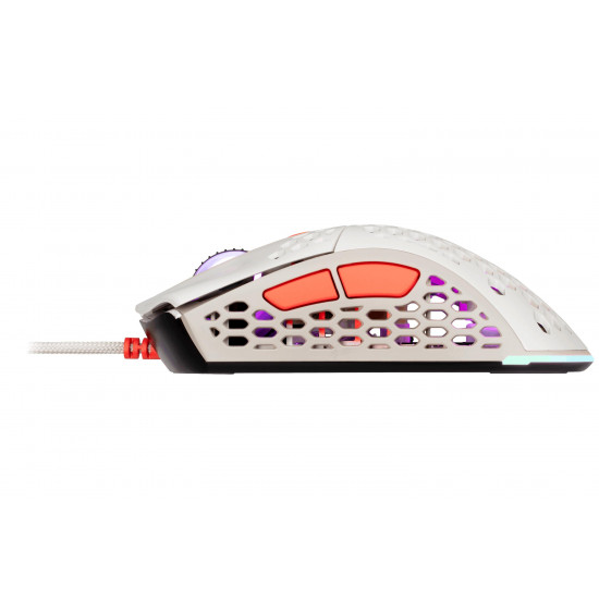 2E Gaming проводная игровая мышь HyperSpeed Pro RGB Retro white