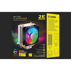 2E GAMING Процессорный кулер AIR COOL 2E-AC90D4-RGB Intel AMD TDP 130W