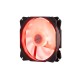 2E GAMING Корпусной вентилятор AIR COOL ACF120PA-ARGB, 120мм, 2510-4pin + 5V 3pin RGB, белые лопасти, черная рамка
