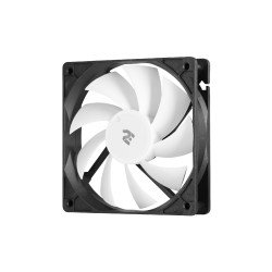 2E Корпусной вентилятор OEM (F120-S), 120мм, 3pin, белые лопасти, черная рамка 2E Корпусной вентилятор OEM (F120-S), 120мм, 3pin, белые лопасти, черная рамка