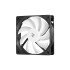 2E Корпусной вентилятор OEM (F120-S), 120мм, 3pin, белые лопасти, черная рамка