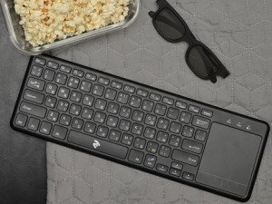 УДОБНАЯ БЕСПРОВОДНАЯ КЛАВИАТУРА СО ВСТРОЕННЫМ ТАЧПАДОМ 2E KT100