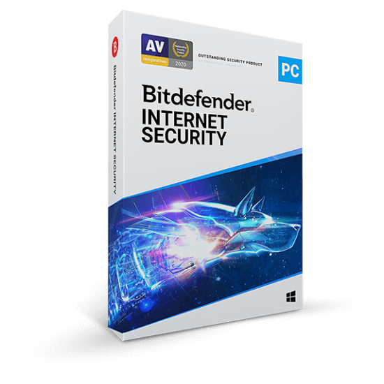 Bitdefender Internet Security – 3 ta shaxsiy kompyuter uchun 1 yillik litsenziya