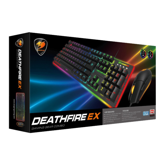 Cougar Gaming Gear Combo DEATHFIRE EX