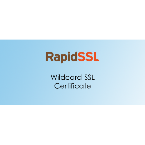 RapidSSL Сертификат домена Wildcard на 3 года