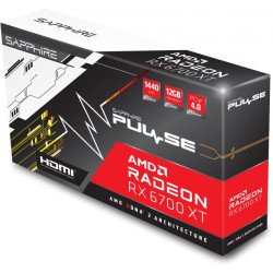 Видеокарта SAPPHIRE PULSE AMD RADEON™ RX 6700 XT GAMING OC 12GB GDDR6 HDMI / TRIPLE DP LITE Видеокарта SAPPHIRE PULSE AMD RADEON™ RX 6700 XT GAMING OC 12GB GDDR6 HDMI / TRIPLE DP LITE