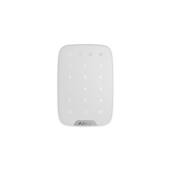 AJAX KeyPad - Security keypad, White (9SA)