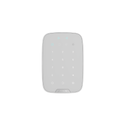 AJAX KeyPad Plus - Security keypad with contactless access, White (9SA)